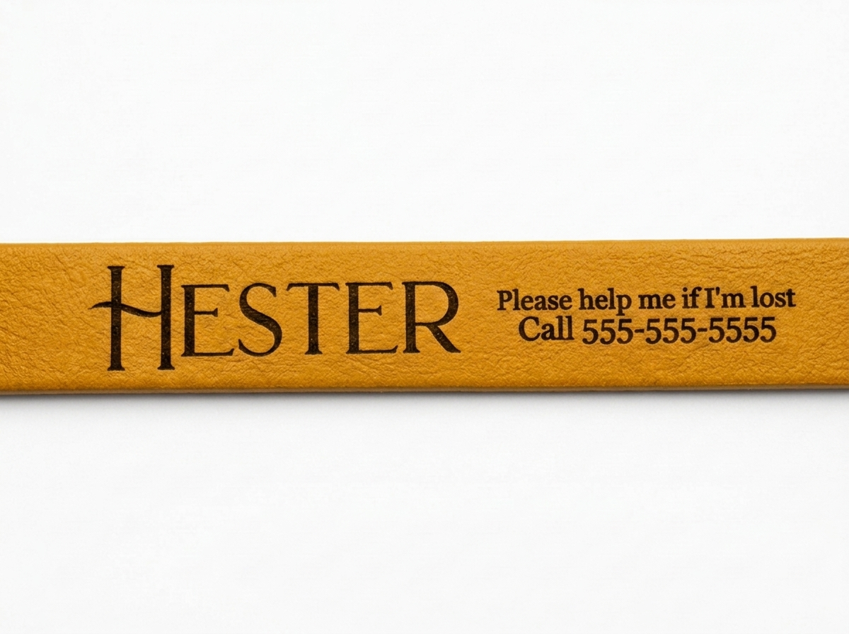 Sapphira's World Personalized BioThane® Dog Collar